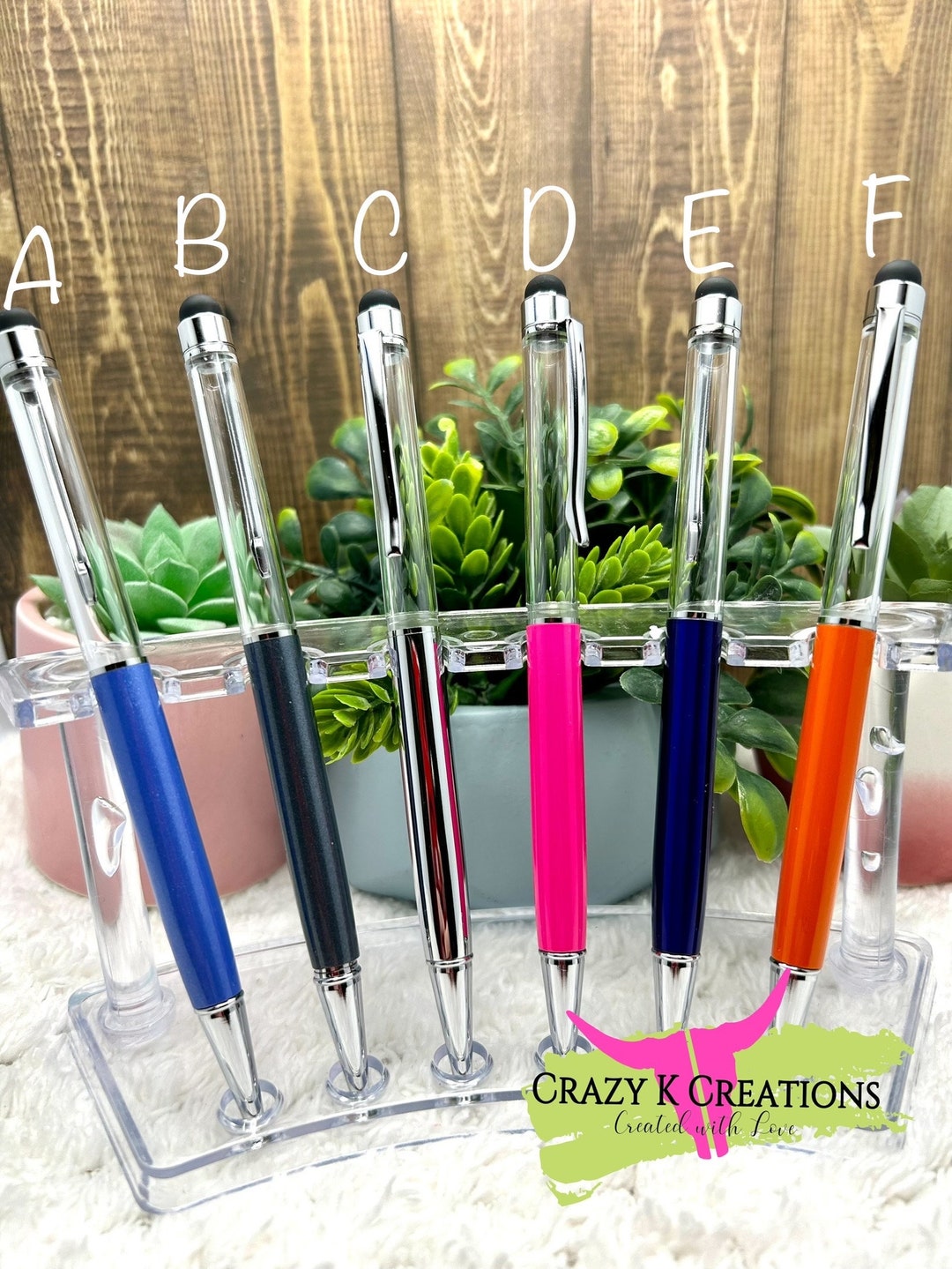 New DYI Stylus Skinny Fillable Pen, Ink Pen, Big Barrel, DYI, Pens