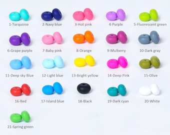 14mm 5 pack Abacus Beads New to the Shop!! Beaded Pens, Beaded Bracelets, Beaded Makeup Brushes, Crafting, Pen Bars, Beaded Keychains Bars