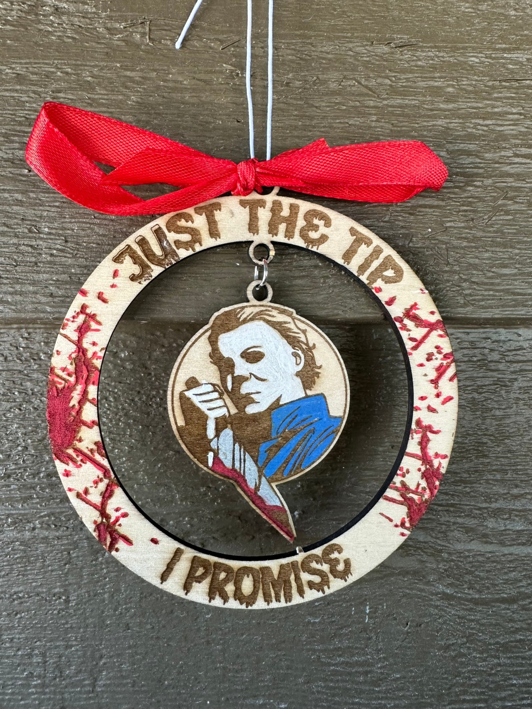 Michael Myers Dangle Ornament Etsy