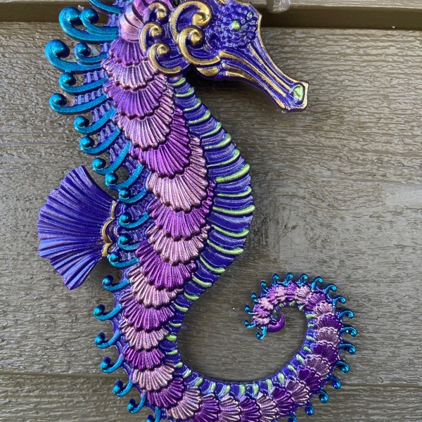 Seahorse Wall Art Etsy