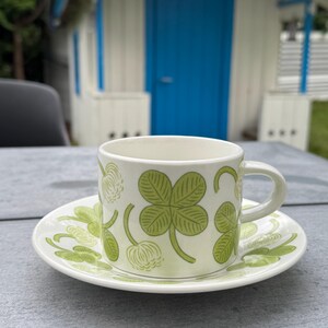 Arabia Finland Apila Coffee Cup and Saucer. - Etsy