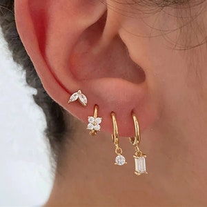 Earring sets outlet for 4 holes