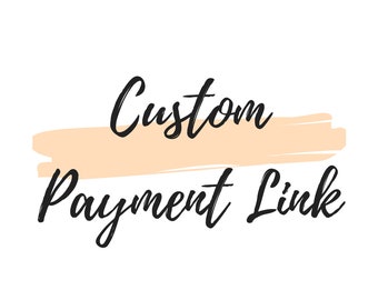 Custom payment link