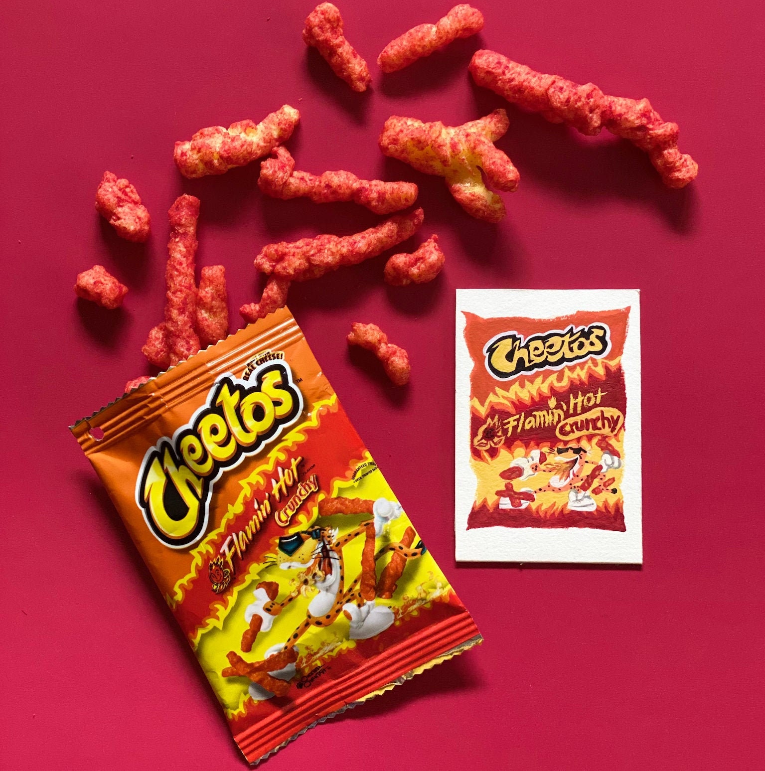 Cheetos Flamin' Hot – Diamonds n Dust