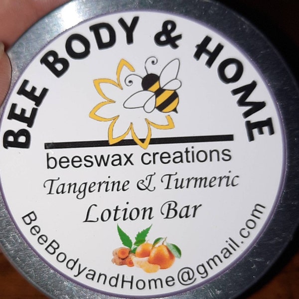 BEESWAX LOTION BARS Natural or Essential Oils added.  Choose from dropdown options the best for your skin needs. Popular item!