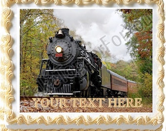 Train (Nr1) - Edible Cake or Cupcake Topper