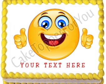 Thumb Up Emoji  - Edible Cake or Cupcake Topper