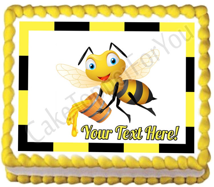 Bee's & Honey Range - Edible Images
