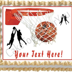 12 x  Basketball Detroit Pistons Trio  Mix  Birthday Sports  Edible Cake Toppers 