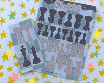 Chess Sticker Sheets