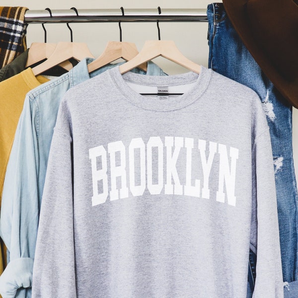 Brooklyn NYC Sweatshirt, boho classy, Brooklyn Sweatshirt, Brooklyn New York Shirts, NY Gift, NY Sweatshirt