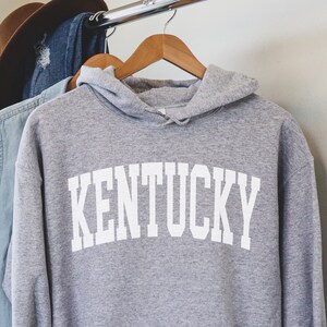 KENTUCKY Hoodie, Crewneck Kentucky Sweatshirt, Kentucky Shirt, Kentucky Gift, College Student gift, Kentucky shirt, boho vintage heavy blend