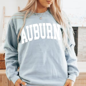 Auburn sweatshirt comfort colors store