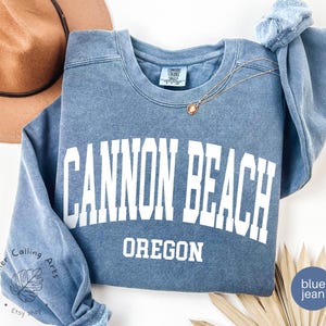 Comfort Colors® Cannon Beach Shirt Sweatshirt Cannon Beach National Park Gift Cannon Beach Park Camping Shirt Hiking Cannon Beach Trip Shirt