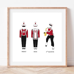 University of Wisconsin Marching Band - Uniform and 5th Quarter