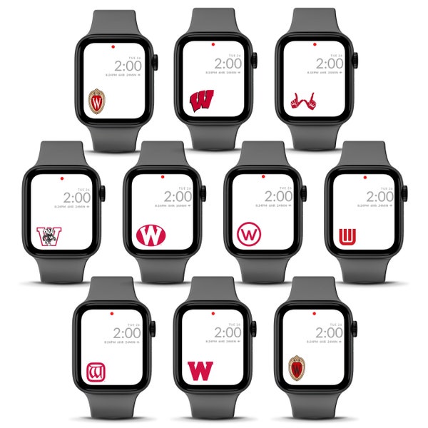 Apple Watch Faces - University of Wisconsin W's
