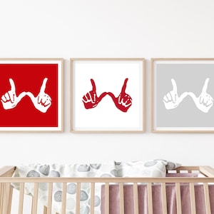 Universität von Wisconsin - Dubs Up Poster