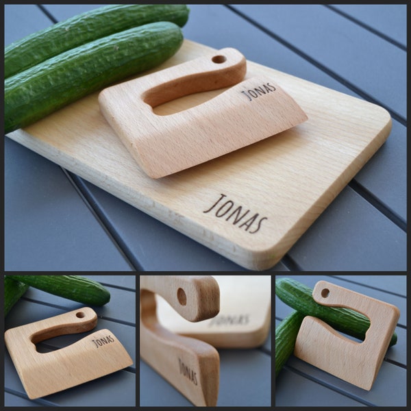 Montessori children's cutting board | Children's knife