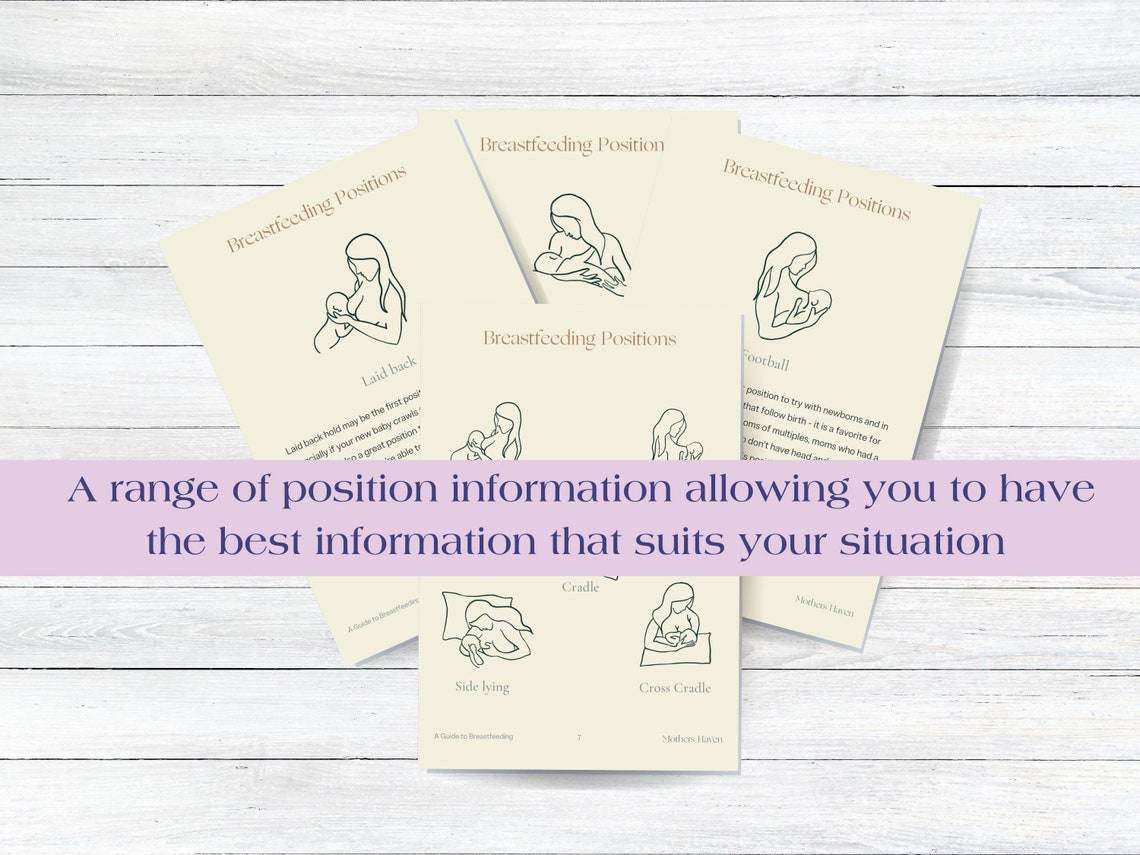 Printable Breastfeeding Guide Breastfeeding Guide Pregnancy Must Knows ...