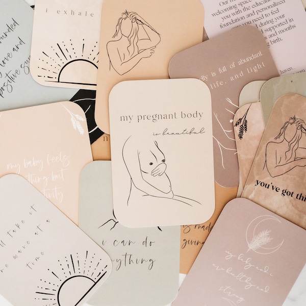 Pregnancy & Birth Affirmation Cards