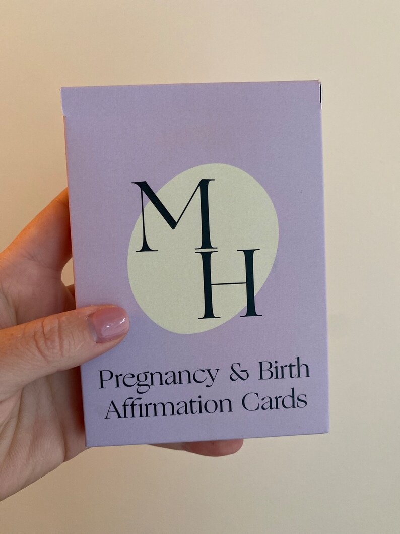 Pregnancy & Birth Affirmation Cards image 8