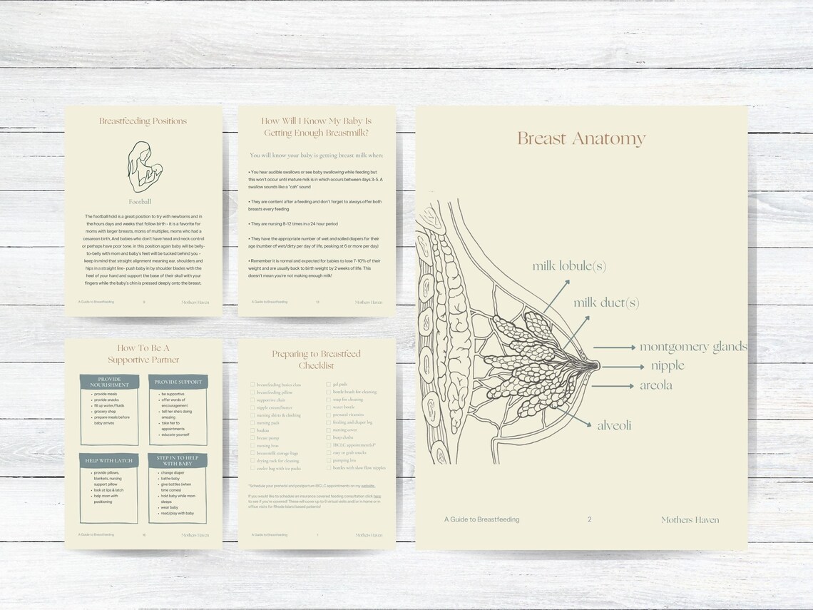 Printable Breastfeeding Guide | Breastfeeding Guide | Pregnancy Must ...