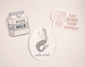 Breastfeeding, Pumping, Milk Maker, Stickers