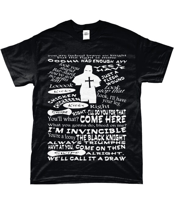 Monty Pythons the Black Knight T-shirt 