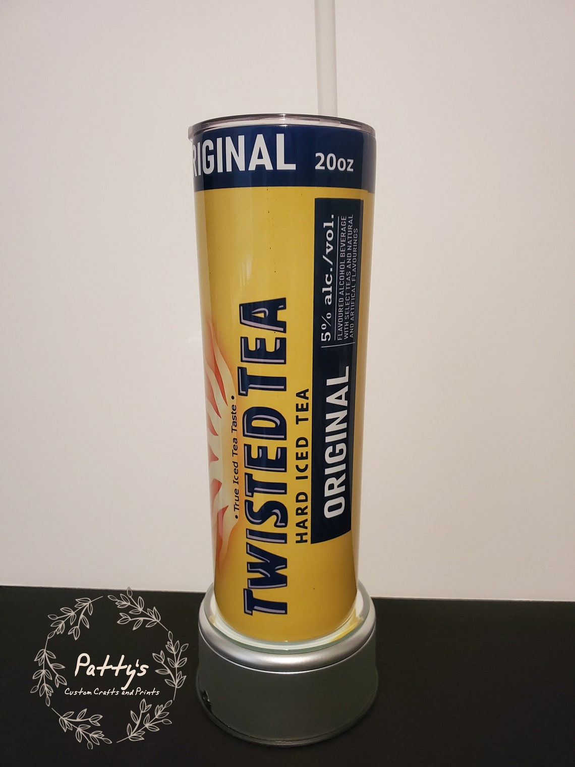 20oz Twisted Tea Sublimation Tumbler Etsy