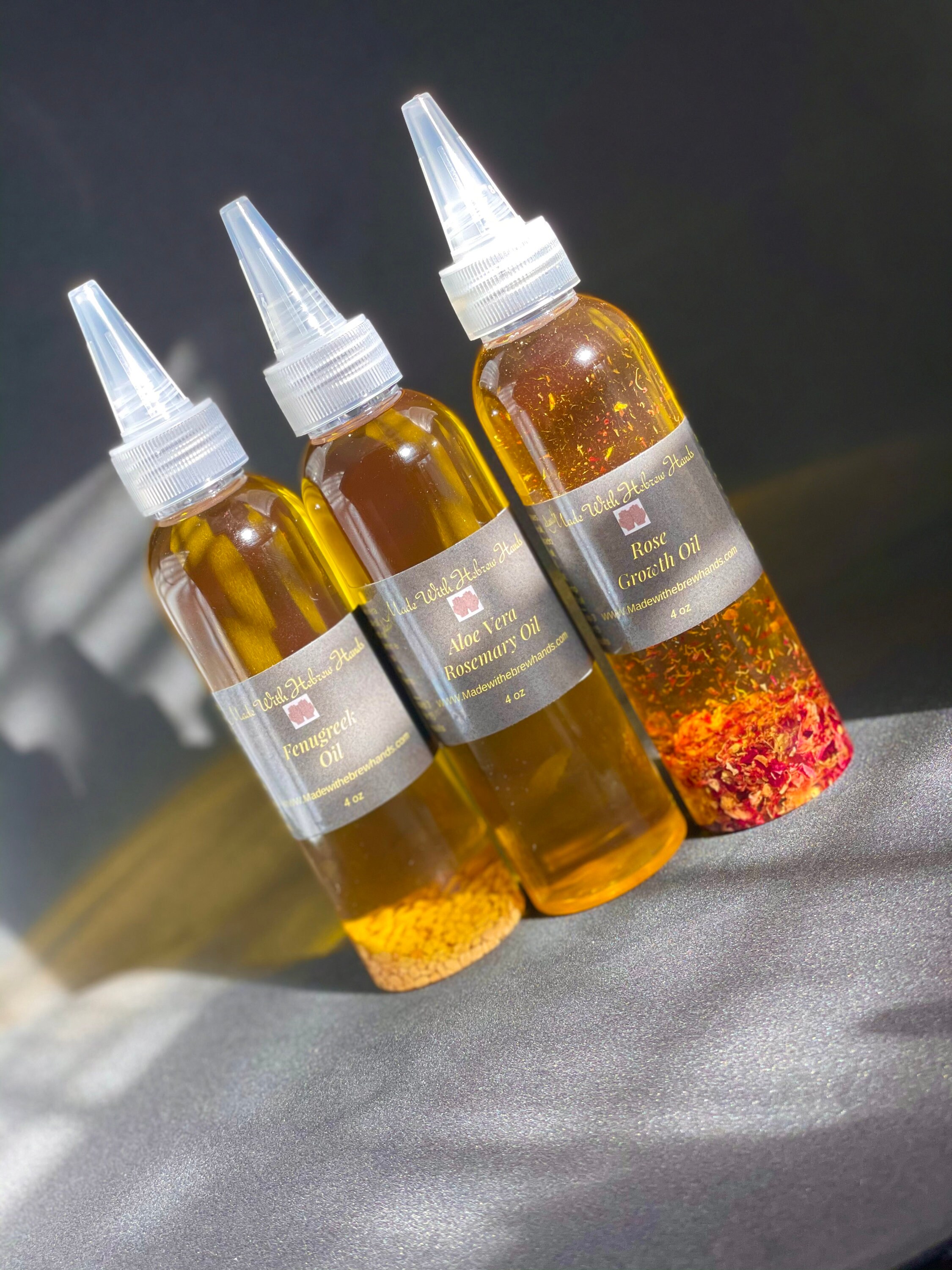 Rose Infused Hair Oil Etsy