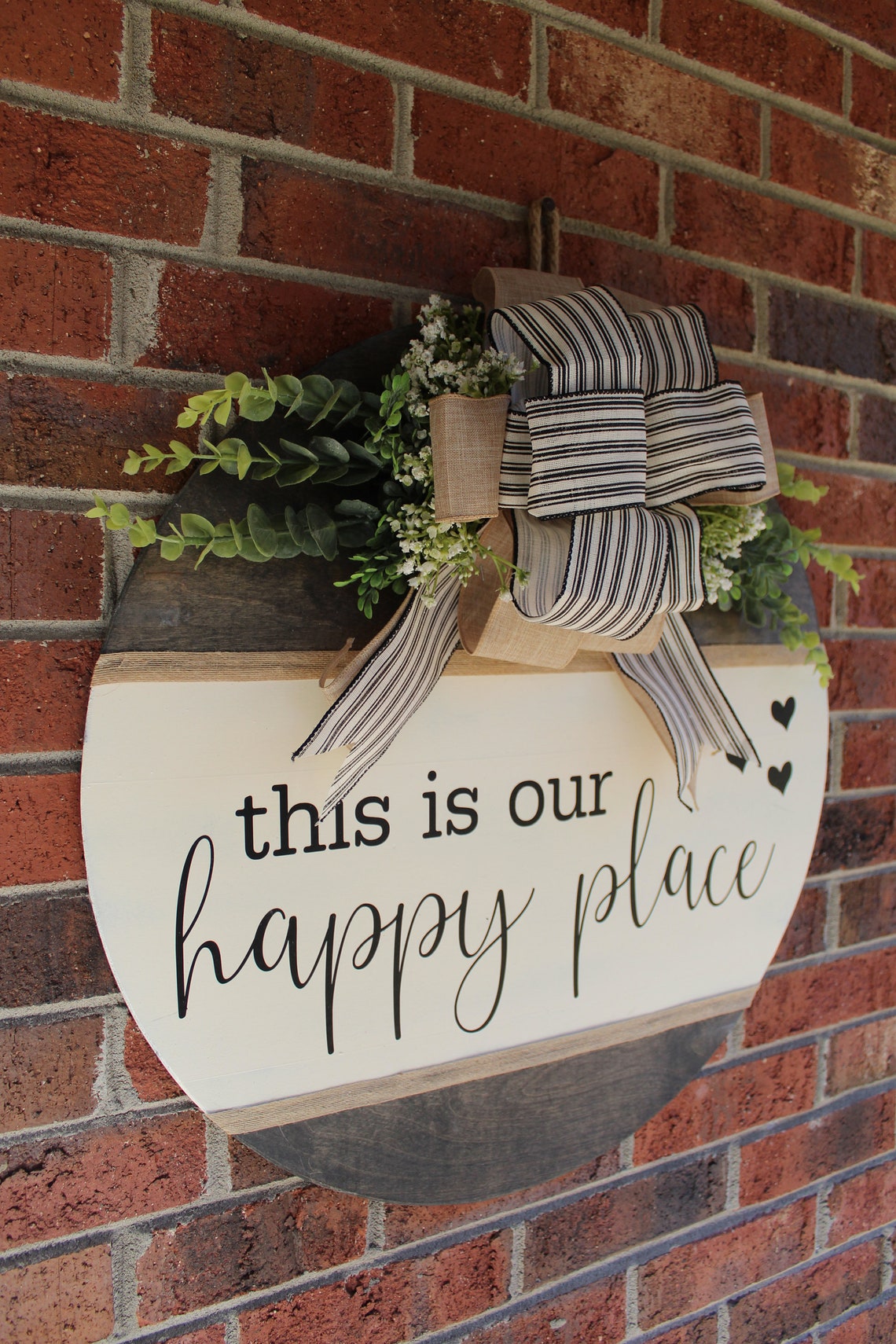 This is Our Happy Place Door Sign This is Our Happy Place Etsy