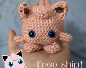 Jigglypuff Pokemon Amigurumi