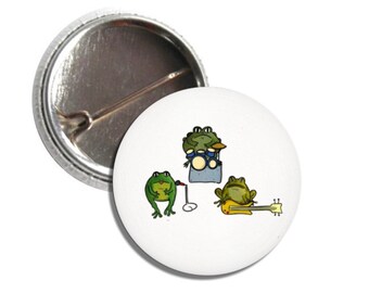 1 Inch Pin Frog Band