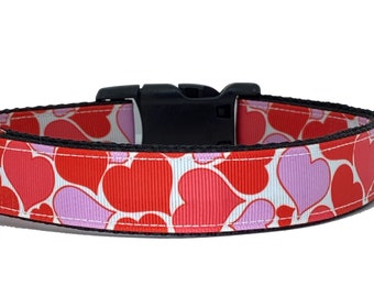 Hearts Handmade Dog Collar