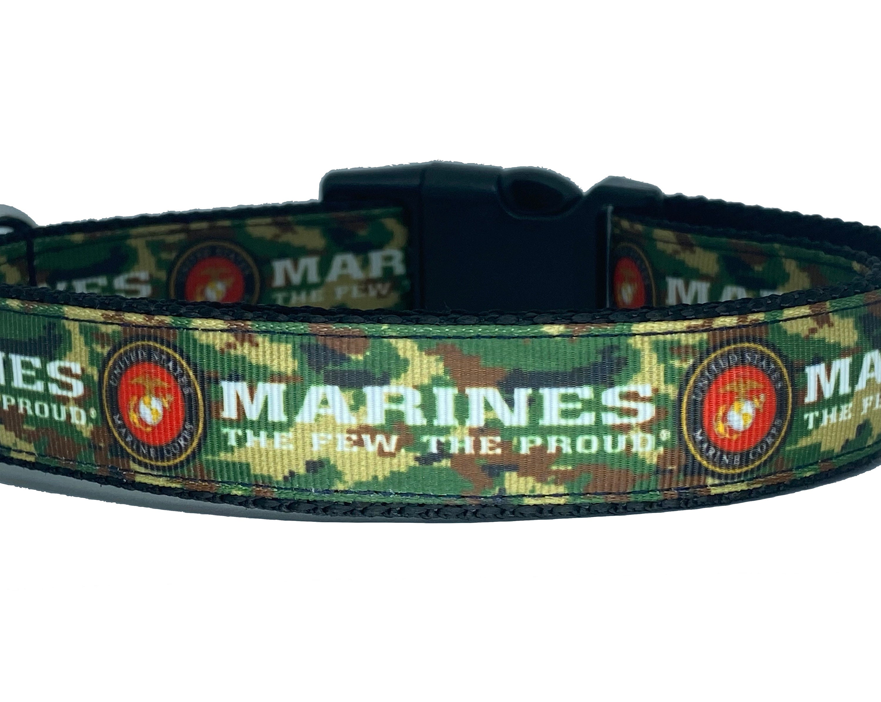 Marine corps dog collar cheap
