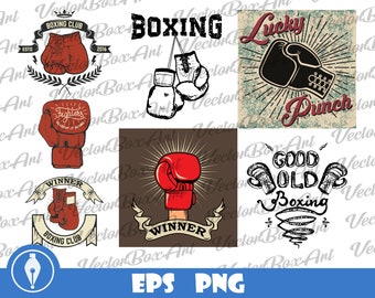 Boxing Clipart, Boxing Gloves, Boxing Eps, Boxing gloves, Boxing clipart, Boxing bundle Svg Digital Download File