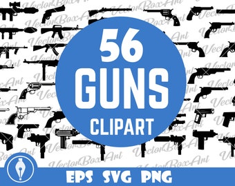 Revolver bundle svg, Revolver SVG, Weapon Svg, Gun SVG, Pistol, Handgun bundle Clipart, Files For Silhouette, Png, Revolver Files for Cricut