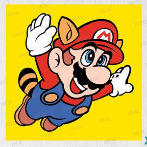 Super Mario Bros 3 NES SVG files digital illustration, digital download Mario Bros Retro SVG vector design