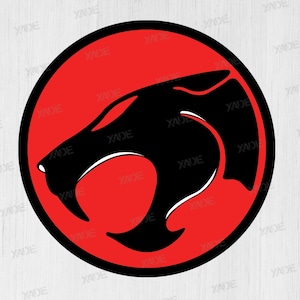 Thundercats logo layered SVG files digital illustration, digital download Thundercats SVG vector design