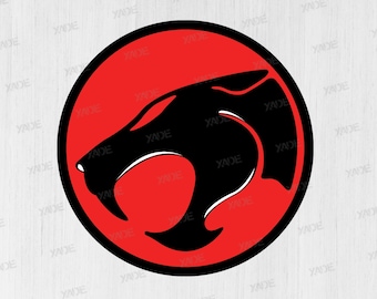 Thundercats Logo geschichtete SVG-Dateien digitale Illustration, digitaler Download Thundercats SVG Vektor-Design