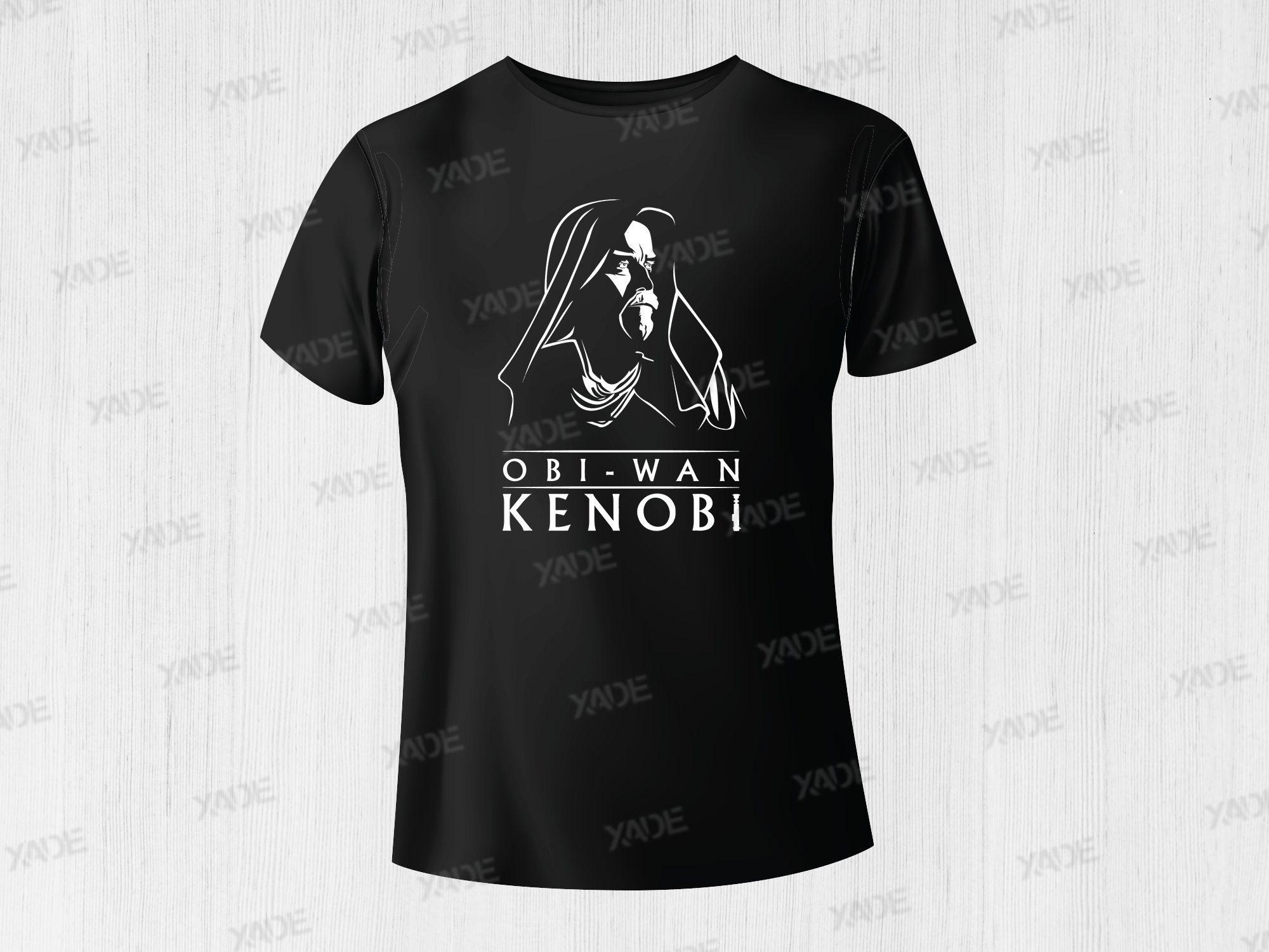 Obi Wan Kenobi SVG Files Digital Illustration, Digital Download SVG ...