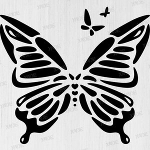Butterfly Art SVG file digital illustration, digital download vector design