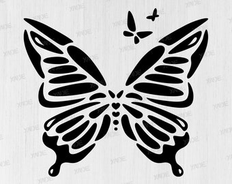 Schmetterling Kunst SVG-Datei digitale Illustration, digitaler Download Vektor-Design