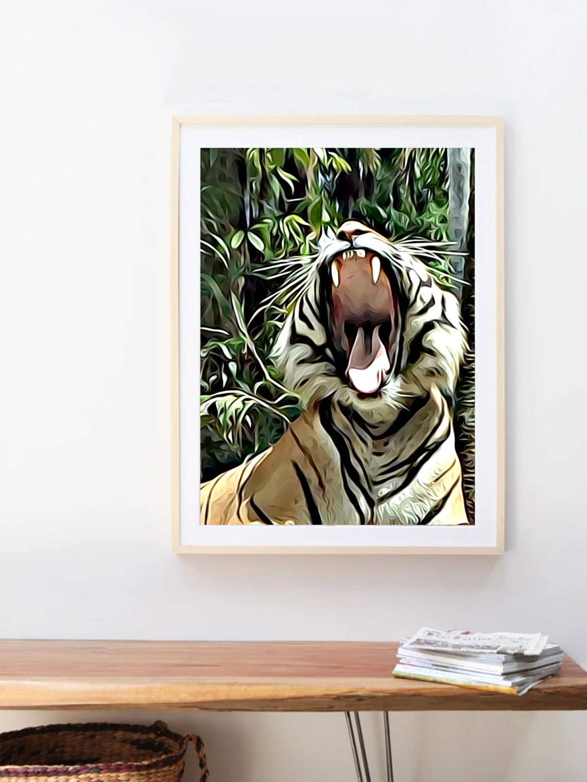 Digitale Wilde Tier WandDekor TierWandKunst TierDruck Etsy