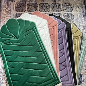Luxury Prayer Mat/Carpet Super Soft and Extra Thick Cushioned Prayer Mat, Great for Seniors and People with Knee Problems