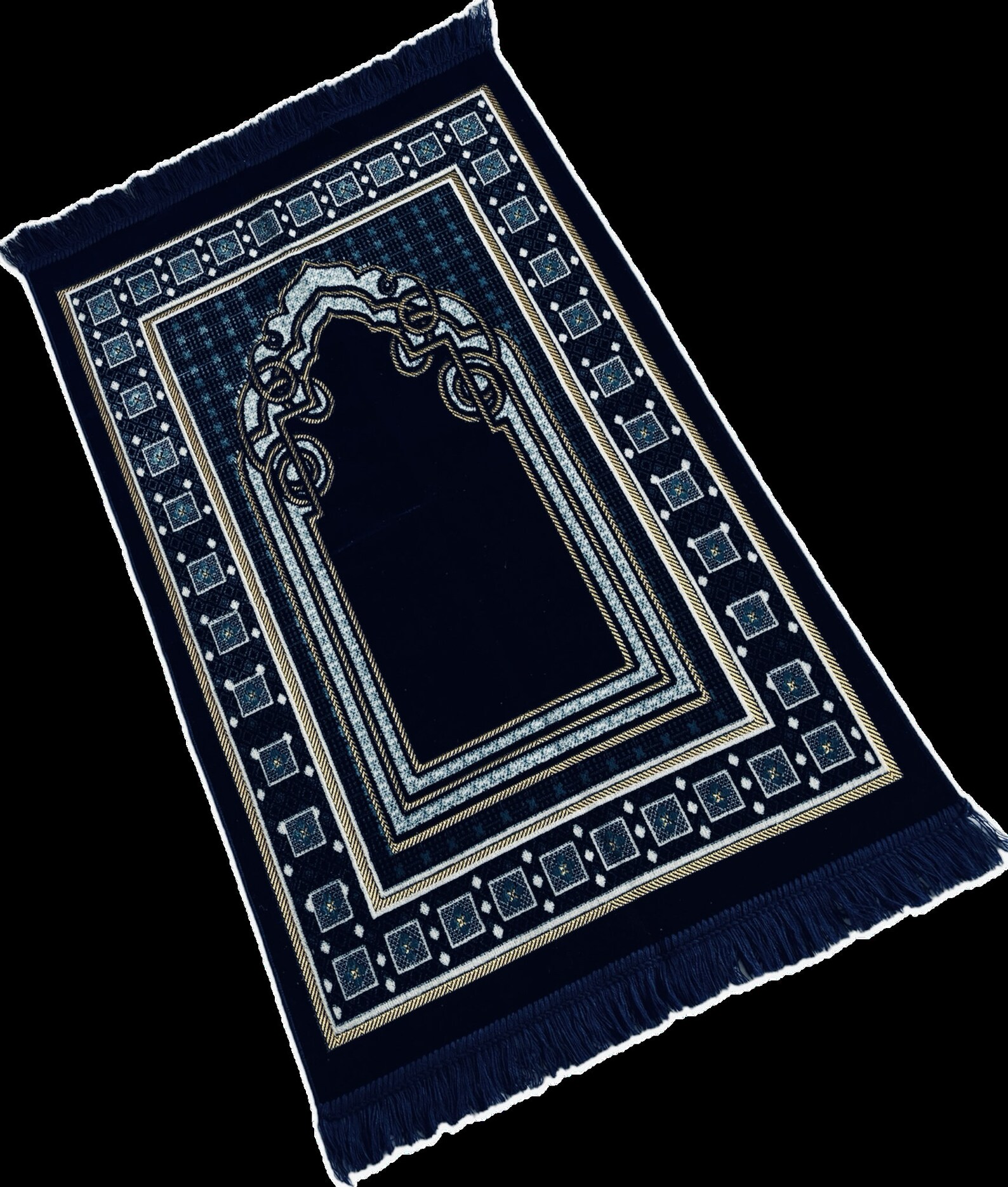Prayer Mat/rug Muslim Namaz Turkish Asrug Rhombus Mihrab Size 70 X ...