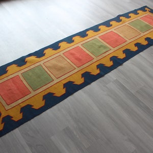 Vintage Kilim Runner, Ethnic Kilim Runner, Bohemian Kilim Runner, Anatolian Kilim Runner, Handwoven Runner / N-1026 / 2'7" x 10'8" image 3