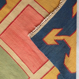 Vintage Kilim Runner, Ethnic Kilim Runner, Bohemian Kilim Runner, Anatolian Kilim Runner, Handwoven Runner / N-1026 / 2'7" x 10'8" image 6