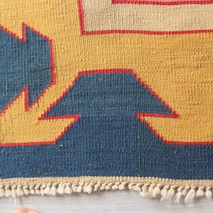 Vintage Kilim Runner, Ethnic Kilim Runner, Bohemian Kilim Runner, Anatolian Kilim Runner, Handwoven Runner / N-1026 / 2'7" x 10'8" image 5