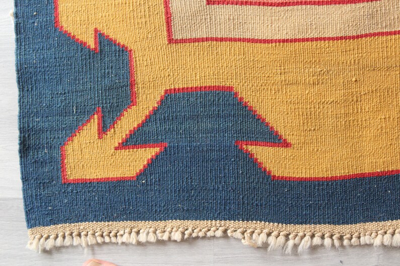 Vintage Kilim Runner, Ethnic Kilim Runner, Bohemian Kilim Runner, Anatolian Kilim Runner, Handwoven Runner / N-1026 / 2'7" x 10'8" image 5